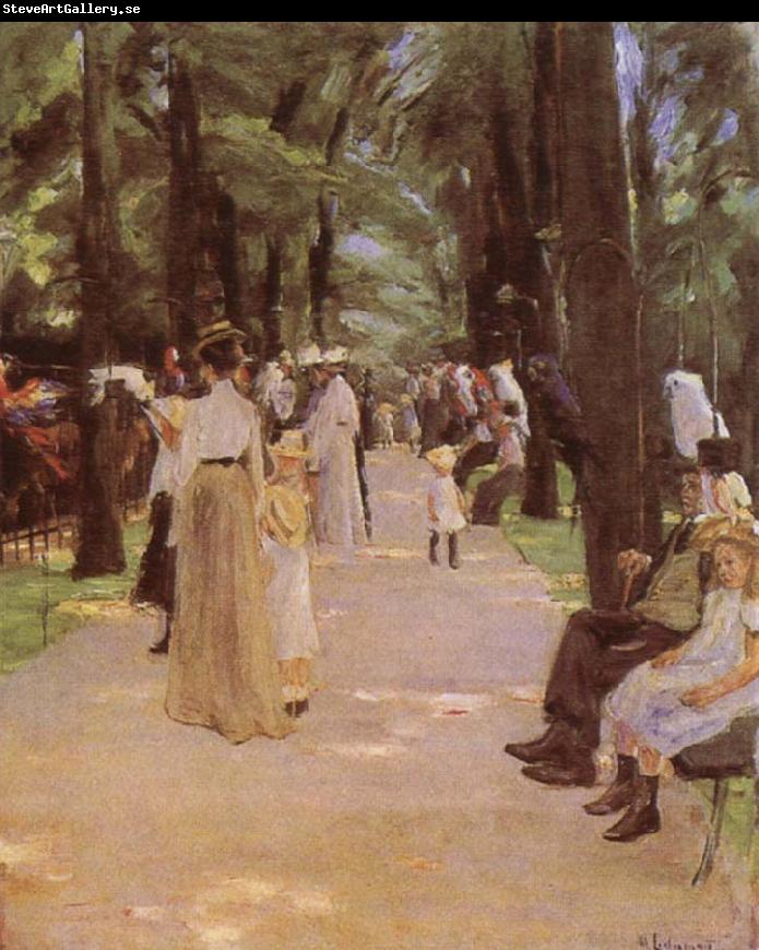 Max Liebermann The Parrot walk